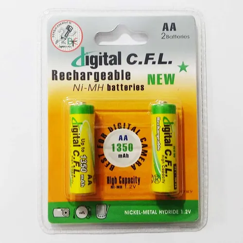 باتری قلمی شارژیCFL NIMH 1.2V 1350MAH AAA
