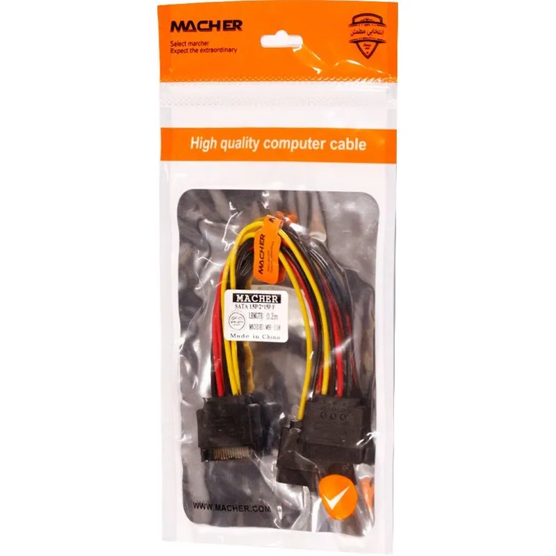 کابل SATA MACHER MR118 0.2M gallery0