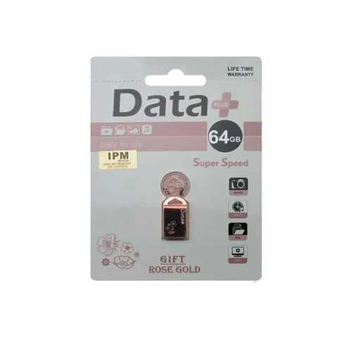 فلش  دیتا پلاس64 گیگابایت USB2.0 گیفت رز گلد