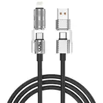 کابل تبدیل USB/USB-C به لایتنینگ/USB-C تسکو مدل GCA 240W طول 1.2 متر thumb 1