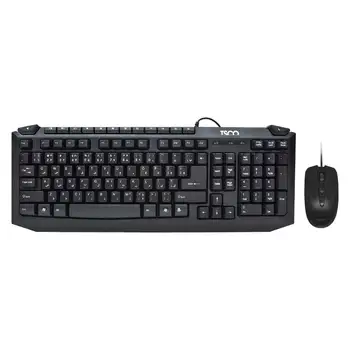 کیبورد و ماوس تسکو مدل TKM 8054N، سوییچ ممبران، Full-Size