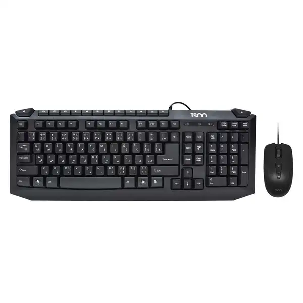 کیبورد و ماوس تسکو مدل TKM 8054N، سوییچ ممبران، Full-Size